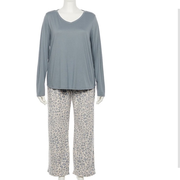 SONOMA Goods for Life intimates 2 pc top pant 1X - Picture 2 of 13